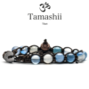 bracciale-tamashii-Agata- Blu -Chiaro- Striata-tibetano-uomo-donna-unisex