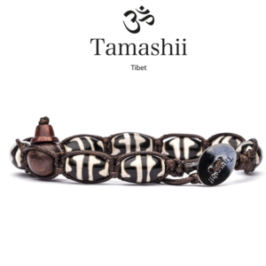 bracciale-tamashii-Onice -BkraShi -Sicurezza-tibetano-uomo-donna-unisex