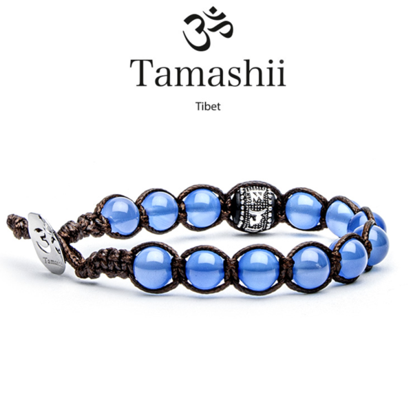 bracciale-tamashii-Agata -Blu-tibetano-uomo-donna-unisex