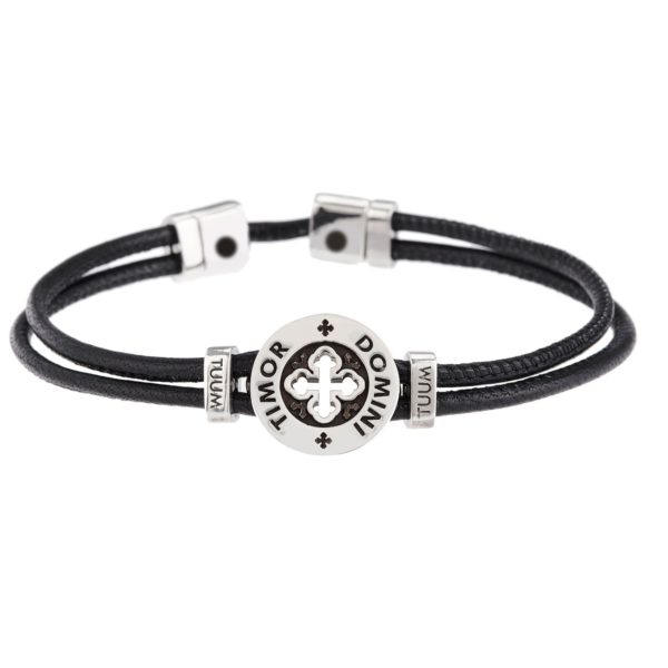 Bracciale-Tuum-Settedoni-Argento-Nappa-Nera-Timor-Domini-BRDIT90BPND