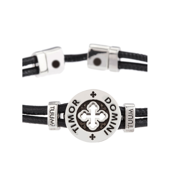 Bracciale-Tuum-Settedoni-Argento-Nappa-Nera-Timor-Domini-BRDIT90BPND