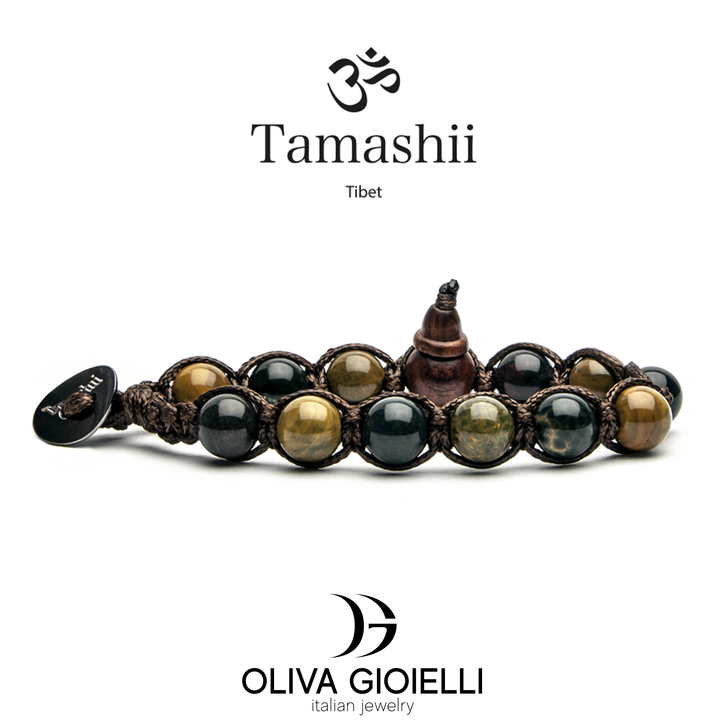 Bracciale-Tibetano-Tamashii-Tibet-Pietre-Naturali-BHS900-222-Ocean-Stone