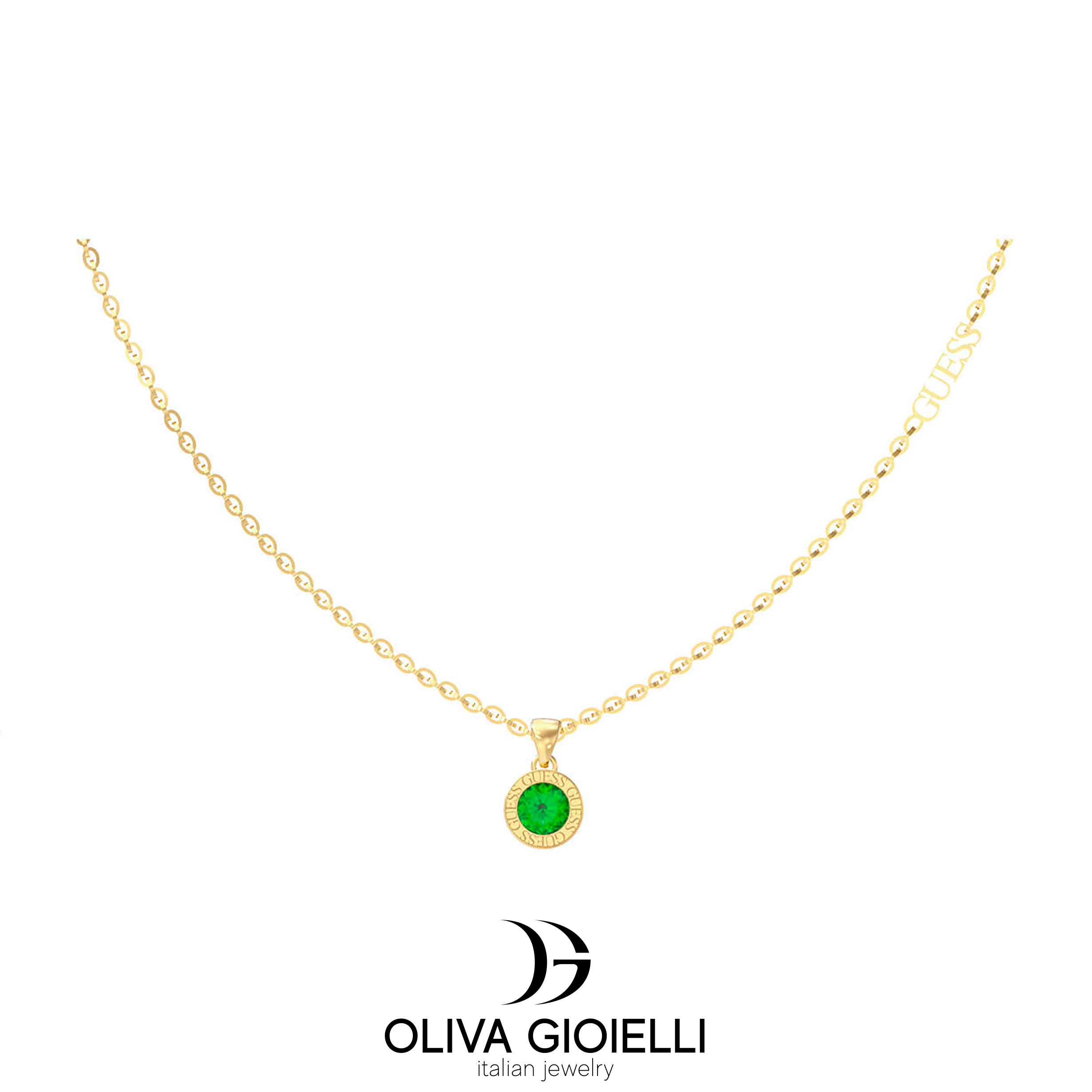 Collana-Guess-Donna-Color-My-Day-Acciaio-Giallo-Charm-Zircone-JUBN02245JWYGEM